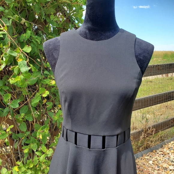 AMANDA UPRICHARD Elegant Black Sleeveless Dress Women's Size Small NWOT - Picture 9 of 16